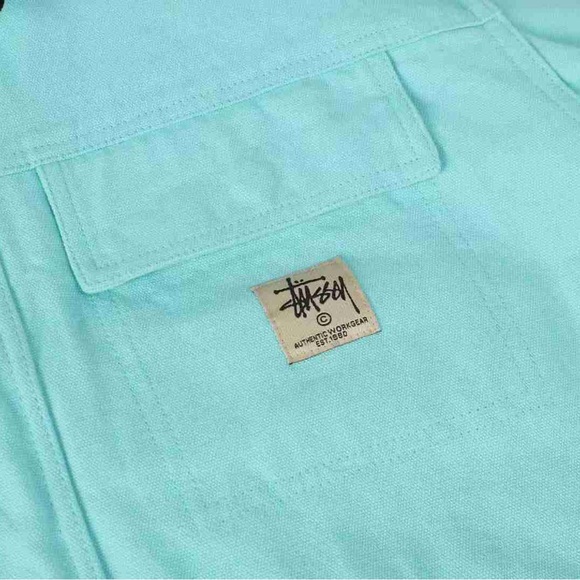 Stussy Aqua and Black Blazer - Picture 6 of 7